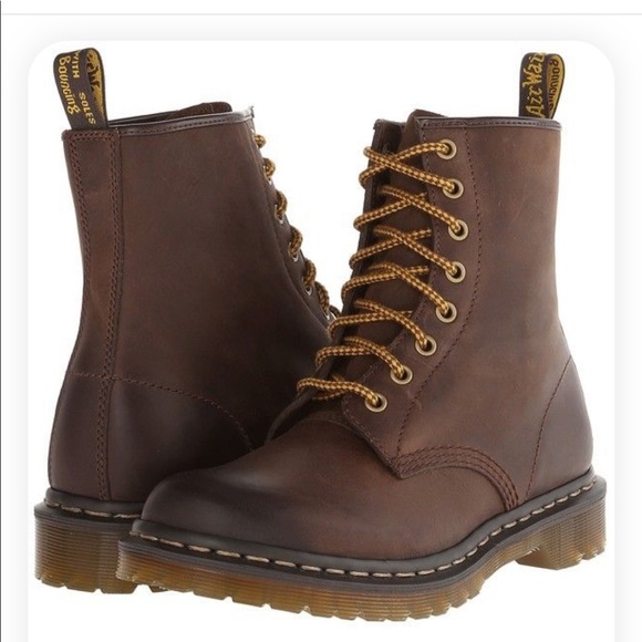 Dr. Martens Shoes - Dr. Martens 8 eyelets Brown Boots